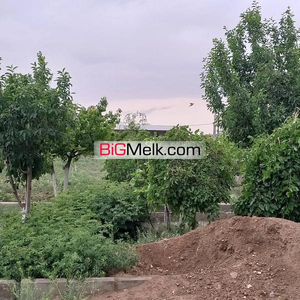 ۱۹۸۰ متر باغچه با ۱۴۰متر بنا آب برق گاز سند تک برگ رسمی