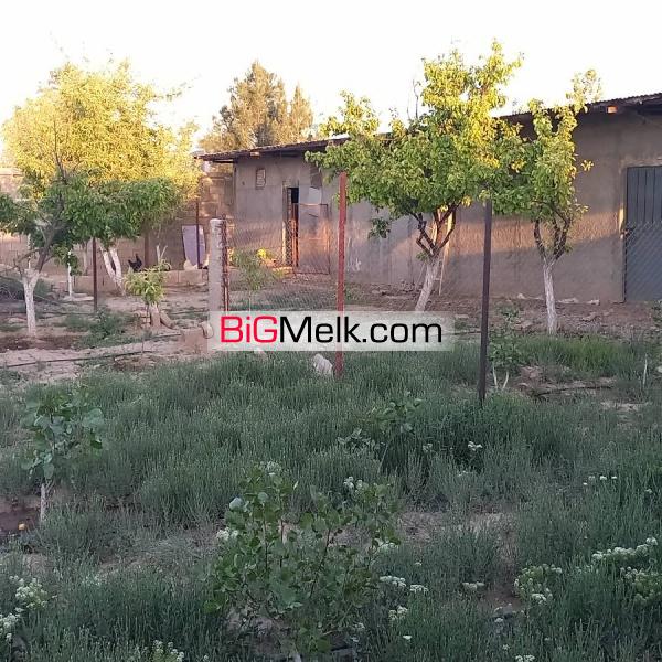 ۱۹۸۰ متر باغچه با ۱۴۰متر بنا آب برق گاز سند تک برگ رسمی