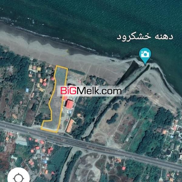 12500مترزمین باسندتک برگ ساحل کلاچای رودسر