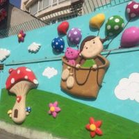 طراحی و اجرای نمای مهد کودک