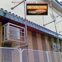 نقاشی ساختمان مولتی کالر بی بو روغنی تا پتینه تهران