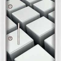 درب ضد سرقت کلاسیک با روکش طبیعیCNC